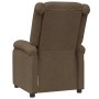 Sillón reclinable de tela marrón de , Sillones - Ref: Foro24-340183, Precio: 218,47 €, Descuento: %