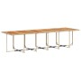 Set comedor de jardín con cojines 13 pzas ratán sintético beige by , Garden sets - Ref: Foro24-3210952, Price: 923,17 €, Disc...