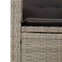 Set comedor de jardín 9 pzas cojines ratán sintético gris claro by , Garden sets - Ref: Foro24-3212700, Price: 1,00 €, Discou...