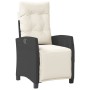 Set de comedor de jardín 7 pzas y cojines ratán sintético negro de , Conjuntos de jardín - Ref: Foro24-3212934, Precio: 865,6...