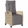 Set comedor de jardín 9 pzas con cojines ratán sintético beige von , Gartensets - Ref: Foro24-3212943, Preis: 1,00 €, Rabatt: %