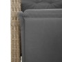 Set comedor de jardín 9 pzas con cojines ratán sintético beige von , Gartensets - Ref: Foro24-3212943, Preis: 1,00 €, Rabatt: %