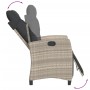 Set comedor de jardín 5 pzas cojines ratán sintético gris claro von , Gartensets - Ref: Foro24-3213040, Preis: 640,53 €, Raba...