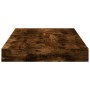 Estantes pared 4 uds madera ingeniería roble humo 40x10x1,5 cm von , Regale - Ref: Foro24-838195, Preis: 15,85 €, Rabatt: %