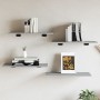 Estantes pared 4 uds madera ingeniería gris Sonoma 60x30x1,5 cm by , Shelves - Ref: Foro24-838239, Price: 38,05 €, Discount: %