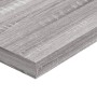 Estantes pared 4 uds madera ingeniería gris Sonoma 100x10x1,5cm by , Shelves - Ref: Foro24-838287, Price: 22,01 €, Discount: %