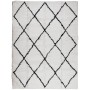 Alfombra de pelo largo moderna PAMPLONA crema y negro 300x400cm de , Alfombras - Ref: Foro24-375374, Precio: 197,34 €, Descue...