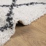 Alfombra de pelo largo moderna PAMPLONA crema y negro 300x400cm de , Alfombras - Ref: Foro24-375374, Precio: 197,34 €, Descue...