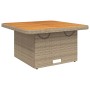 Set comedor de jardín 5 pzas con cojines ratán sintético beige by , Garden sets - Ref: Foro24-3277472, Price: 626,05 €, Disco...