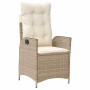 Set comedor de jardín 9 pzas con cojines ratán sintético beige von , Gartensets - Ref: Foro24-3213243, Preis: 1,00 €, Rabatt: %
