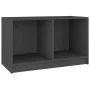 Gray pine solid wood TV cabinet 70x33x42 cm by vidaXL, TV Furniture - Ref: Foro24-809944, Price: 32,80 €, Discount: %