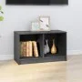 Gray pine solid wood TV cabinet 70x33x42 cm by vidaXL, TV Furniture - Ref: Foro24-809944, Price: 32,80 €, Discount: %