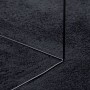 Alfombra de pelo corto OVIEDO negro Ø 160 cm de , Alfombras - Ref: Foro24-375568, Precio: 71,51 €, Descuento: %