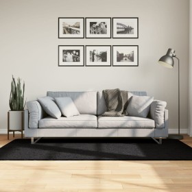 Alfombra de pelo corto OVIEDO negro 100x200 cm von , Teppiche - Ref: Foro24-375554, Preis: 55,35 €, Rabatt: %