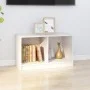 Mueble de TV de madera maciza de pino blanco 70x33x42 cm de vidaXL, Muebles TV - Ref: Foro24-809943, Precio: 34,16 €, Descuen...