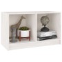 Massiver TV-Schrank aus weißem Kiefernholz, 70 x 33 x 42 cm von vidaXL, TV-Möbel - Ref: Foro24-809943, Preis: 34,47 €, Rabatt: %