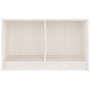 Massiver TV-Schrank aus weißem Kiefernholz, 70 x 33 x 42 cm von vidaXL, TV-Möbel - Ref: Foro24-809943, Preis: 34,47 €, Rabatt: %