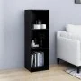 Regal/Raumteiler aus schwarzem Kiefernholz, 36 x 33 x 110 cm von vidaXL, Bücherregale und Regale - Ref: Foro24-809940, Preis:...