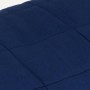 Manta con peso tela azul 140x200 cm 6 kg de , Mantas - Ref: Foro24-3154797, Precio: 68,79 €, Descuento: %
