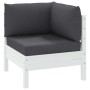 Cojines para palets 3 unidades tela Oxford gris antracita von , Kissen für Stühle und Sofas - Ref: Foro24-361773, Preis: 59,4...