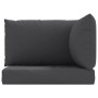 Cojines para palets 3 unidades tela Oxford gris antracita von , Kissen für Stühle und Sofas - Ref: Foro24-361773, Preis: 59,4...