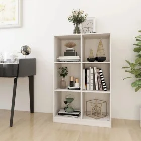 Solid white pine wood shelf 70x33x110 cm by vidaXL, Bookcases and shelves - Ref: Foro24-809955, Price: 91,58 €, Discount: %