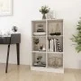 Solid white pine wood shelf 70x33x110 cm by vidaXL, Bookcases and shelves - Ref: Foro24-809955, Price: 91,58 €, Discount: %