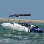 Toldo bimini 3 arcos con paredes laterales 183x(170-182)x137 cm von , Aufbewahrungsabdeckungen für Boote - Ref: Foro24-94820,...