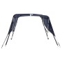 Toldo bimini 3 arcos con paredes laterales 183x(170-182)x137 cm von , Aufbewahrungsabdeckungen für Boote - Ref: Foro24-94820,...