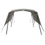 Toldo bimini 4 arcos con paredes laterales 243x(200-213)x137 cm de , Cubiertas para almacenamiento de barcas - Ref: Foro24-94...