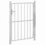 Puerta de jardín de acero inoxidable 100x150 cm de , Puertas de jardín - Ref: Foro24-376471, Precio: 166,27 €, Descuento: %