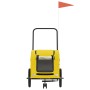 Remolque de bicicleta mascotas hierro tela Oxford amarillo von , Kinderwagen für Haustiere - Ref: Foro24-93980, Preis: 102,29...