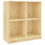 Solid pine wood sideboard 70x33x76 cm by vidaXL, Sideboards - Ref: Foro24-809948, Price: 68,72 €, Discount: %