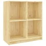 Solid pine wood sideboard 70x33x76 cm by vidaXL, Sideboards - Ref: Foro24-809948, Price: 67,81 €, Discount: %