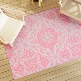 Alfombra de exterior ARAKIL PP rosa 140x200 cm de , Protectores para exterior - Ref: Foro24-317037, Precio: 33,86 €, Descuent...