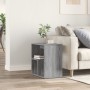 Mesa auxiliar de madera contrachapada gris Sonoma 50x30x50 cm | Foro24.es | Tu tienda online para hogar, jardín y más Foro24.es