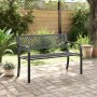 Banco de jardín de acero negro 119 cm | Foro24.es | Tu tienda online para hogar, jardín y más Foro24.es