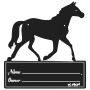Placa de identificación de establo de acero negro von , Reitausrüstung und Zubehör - Ref: Foro24-172478, Preis: 17,52 €, Raba...
