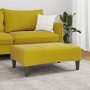 Reposapiés de terciopelo amarillo 77x55x31 cm by , Ottomans - Ref: Foro24-4007379, Price: 68,23 €, Discount: %