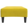 Reposapiés de terciopelo amarillo 77x55x31 cm by , Ottomans - Ref: Foro24-4007379, Price: 68,23 €, Discount: %