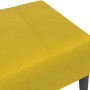 Reposapiés de terciopelo amarillo 77x55x31 cm by , Ottomans - Ref: Foro24-4007379, Price: 68,23 €, Discount: %