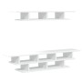 Muebles de TV de pared madera de ingeniería blanco de , Muebles TV - Ref: Foro24-840730, Precio: 65,92 €, Descuento: %