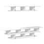 Muebles de TV de pared madera de ingeniería blanco de , Muebles TV - Ref: Foro24-840730, Precio: 65,92 €, Descuento: %