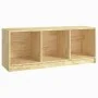 Solid pine wood TV cabinet 104x33x41 cm by vidaXL, TV Furniture - Ref: Foro24-809960, Price: 58,48 €, Discount: %