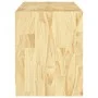 Solid pine wood TV cabinet 104x33x41 cm by vidaXL, TV Furniture - Ref: Foro24-809960, Price: 58,48 €, Discount: %