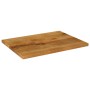 Tablero de mesa rectangular madera maciza mango 80x60x2,5 cm by , Table tops - Ref: Foro24-371598, Price: 65,49 €, Discount: %