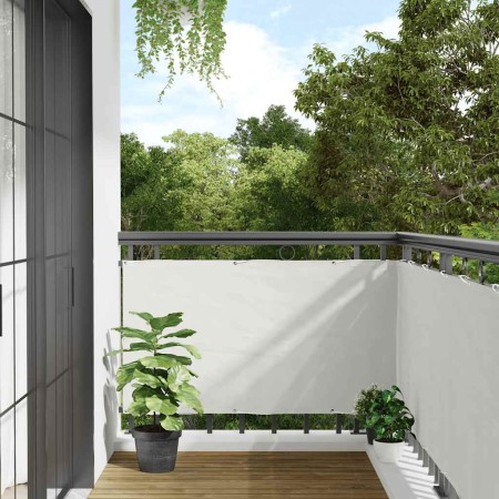 Pantalla de privacidad de balcón PVC blanco 300x90 cm de , Paneles de vallas - Ref: Foro24-4005452, Precio: 19,77 €, Descuent...