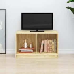 Mueble de TV de madera maciza de pino 70x33x42 cm de vidaXL, Muebles TV - Ref: Foro24-809942, Precio: 38,37 €, Descuento: %