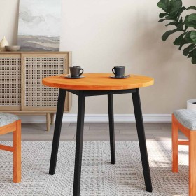 Tablero de mesa redondo madera maciza de pino marrón Ø70x2,5 cm by , Table tops - Ref: Foro24-847128, Price: 51,76 €, Discoun...