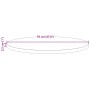 Tablero de mesa redondo madera maciza de pino marrón Ø70x2,5 cm by , Table tops - Ref: Foro24-847128, Price: 51,76 €, Discoun...